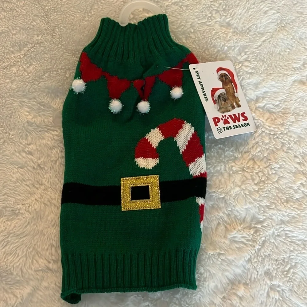 Christmas Dog Sweater XS/SM